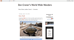 Desktop Screenshot of doncronerblog.com